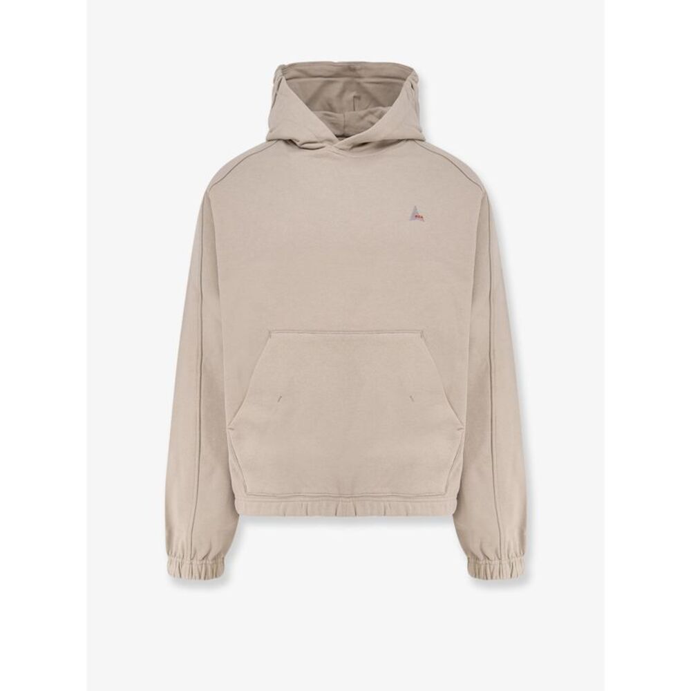 Roa Men Stretch Cotton Sweatshirt With Logo